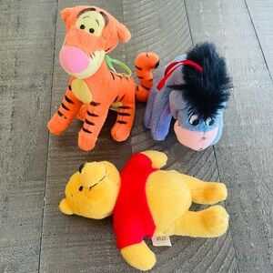 Winnie the Pooh Plush Toy Trio